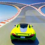 impossible ramp car stunts racing android application logo